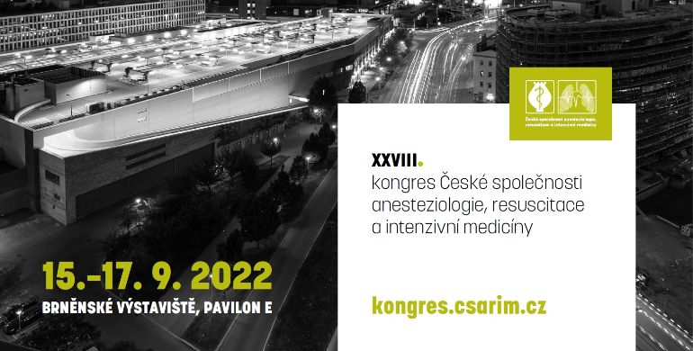 XXVIII. Kongres České společnosti anesteziologie, resuscitace a intenzivní medicíny